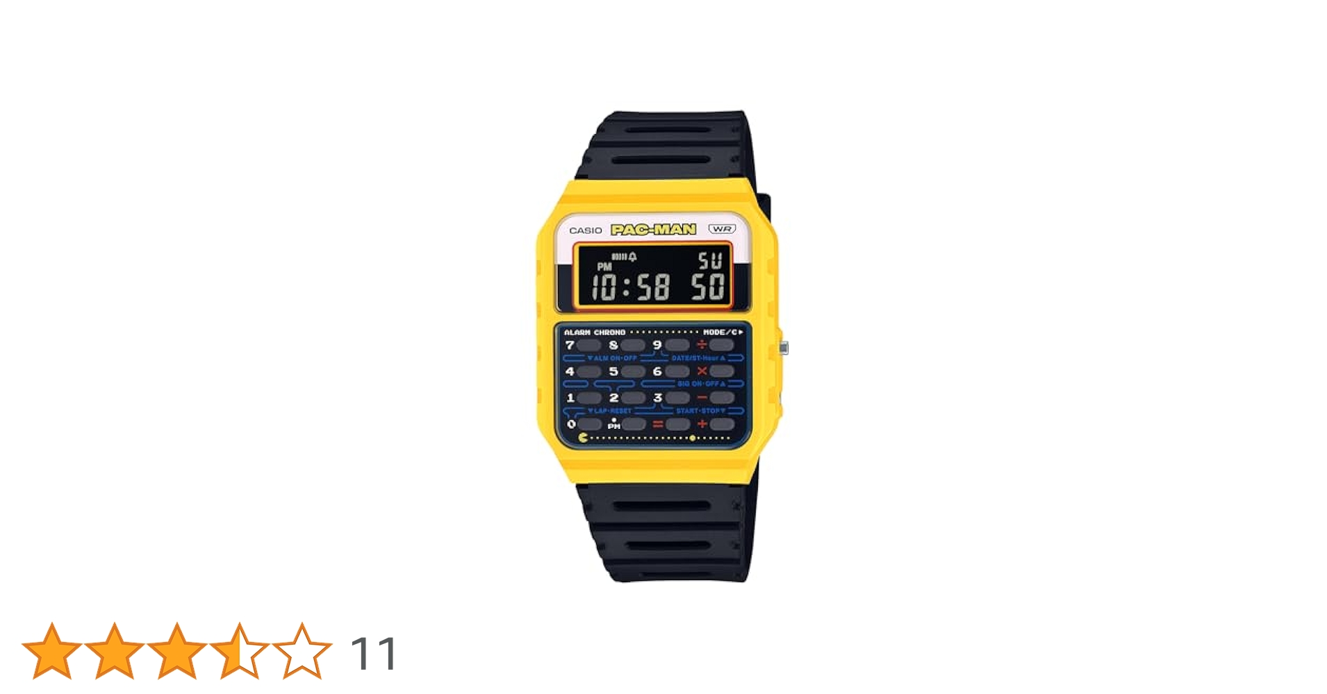 CASIO MX-10 パックマン PAC-MAN＞CA-53WPC-1BJR「パックマン」コラボレーションモデル